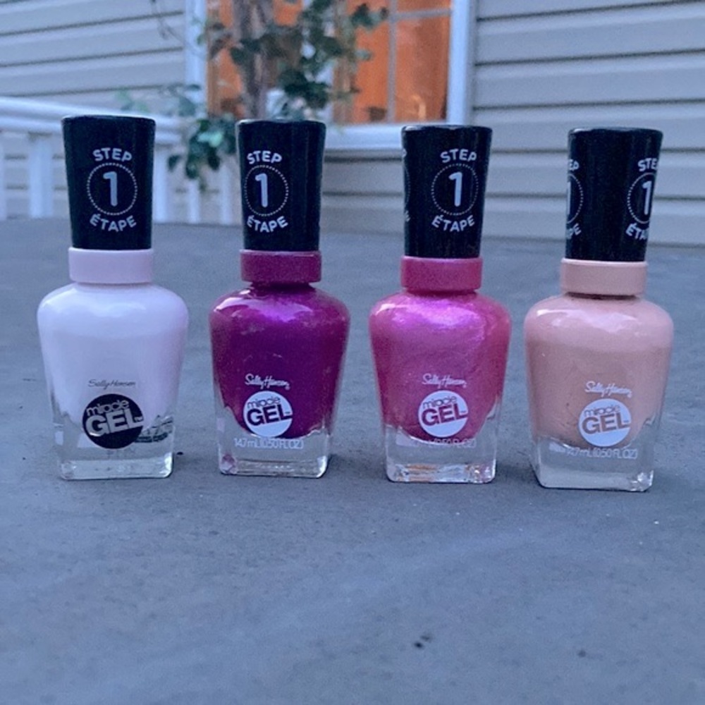⚜️Sally Hansen Miracle Gel Nail Polish Bundle! NWT!